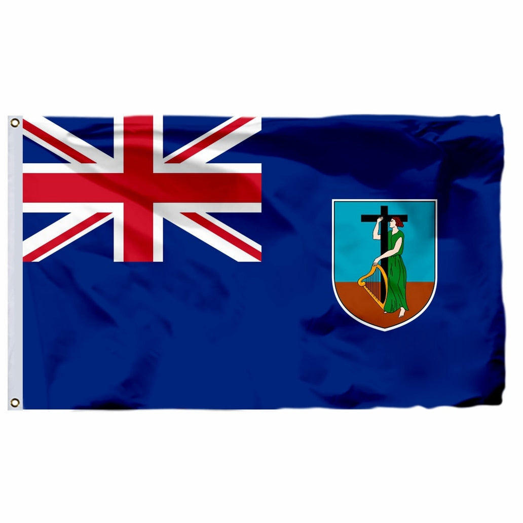 Bandeira Ilha Montserrat (Reino Unido)