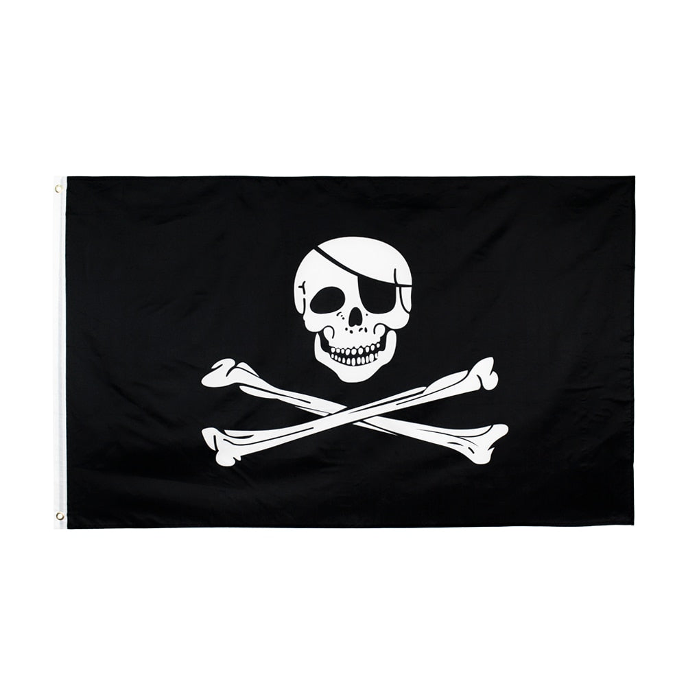 Bandeira Caveira Pirata 2