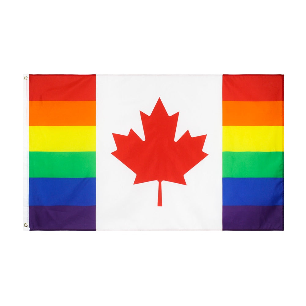 Bandeira Canadá Arco-Íris