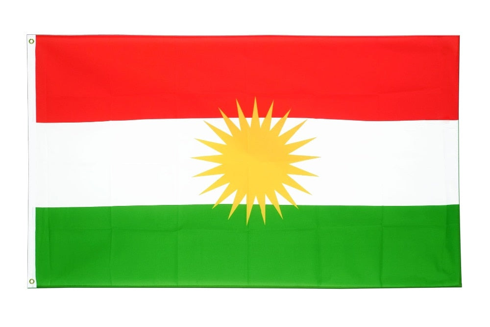 Bandeira Curdistão
