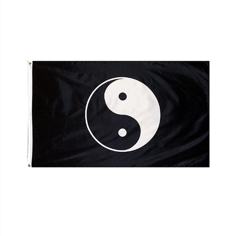 Bandeira Yin-Yang