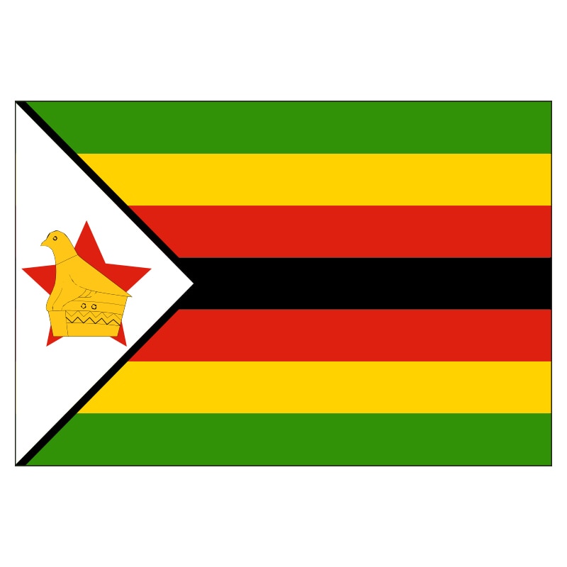 Bandeira Zimbábue