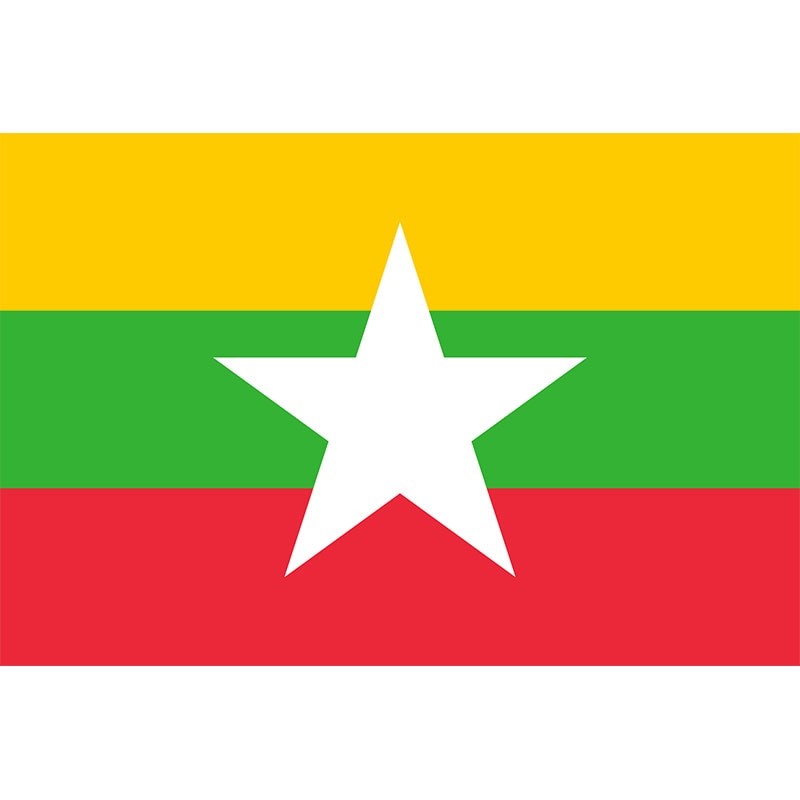 Bandeira Mianmar