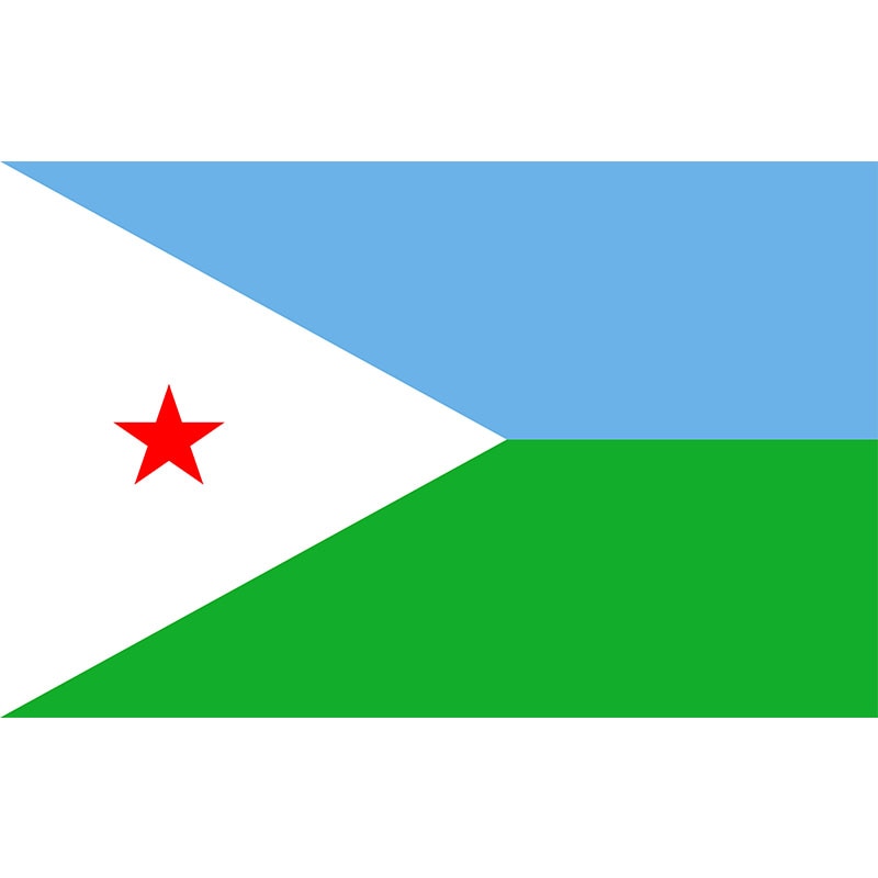 Bandeira Djibouti